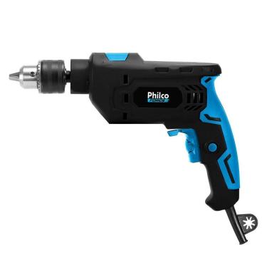 Imagem de Furadeira Philco Force Doméstica PFU04 com Chave para Mandril 13mm 850W 3000 RPM 220V