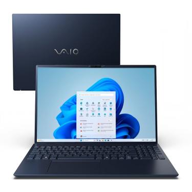 Imagem de Notebook Vaio FE16 AMD Ryzen 5-5625U 8GB 256GB SSD Tela 16 IPS WUXGA Antirreflexo Cinza Grafite Vaio