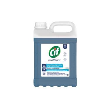 Imagem de Desinfetante Profissional Cif 5L Galão Bactericida Rende 200L Floral M