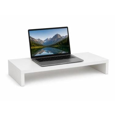 Imagem de Suporte MDF para Notebook 40 X 30 Cm Com 8,5 De Altura - Eví Decor