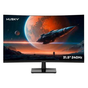 Imagem de Monitor Gamer Curvo Husky Boreal 31.5", FHD, 260Hz, 1ms, Adaptive Sync