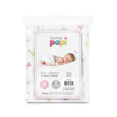 Imagem de Toalha Fralda Papi C/3 Luxo - Estampa 0218/143 Bebê