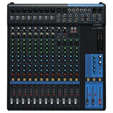 Imagem de Mesa de Som Yamaha MG16 Analógica de 16 Canais, MG Séries, MG16, UNICA