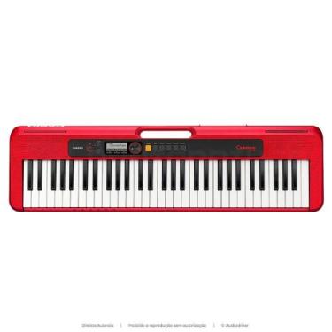 Imagem de Teclado Casio Casiotone CT-S200 Vermelho