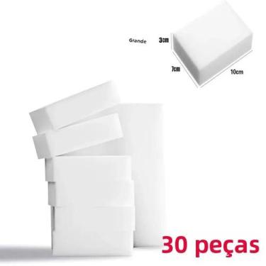 Imagem de Esponjas Mágicas De Limpeza, Borracha De Melamina Para Escritório, Coz