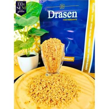Imagem de 1kg Alho Frito Triturado  Drasen
