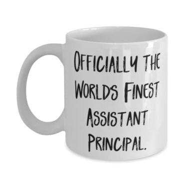 Imagem de Mordaça Assistente principal Gifts, oficialmente o melhor assistente principal do mundo, caneca de Natal 325 g 443 ml para assistente principal