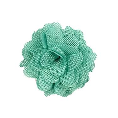Imagem de Wrapables Rosa de juta Shabby Chic com 7,6 cm de diâmetro (conjunto com 12), menta