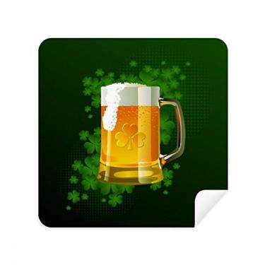 Imagem de Cerveja Ireland St Patrick's Day, tecido de camurça, 2 unidades