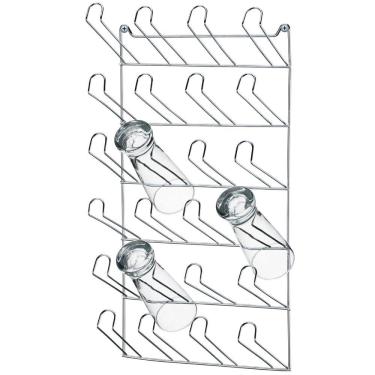 Imagem de Suporte Escorredor Porta 24 Copos De Parede