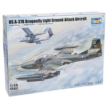 Imagem de US A-37B Dragonfly Light Ground-Attack Aircraft - 1/48 - Trumpeter 02889