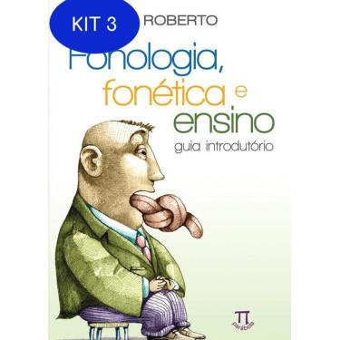 Imagem de Kit 3 Livro Fonologia, Fonética E Ensino: Guia Introdutório