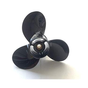 Imagem de Hélices de Motor de Barco Alumínio Assy para Suzuki Outboard 58100-93723-019 58100-93763 DT DF 9.9HP 15HP 20HP Motor 3 x 9-1/4" x 9" Motor