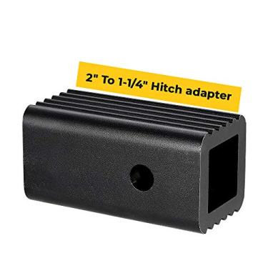 Imagem de BougeRV Adaptador de engate de reboque de 5 cm a 3 cm Adaptador de engate Receptor de Manga para Bicicleta e Carga