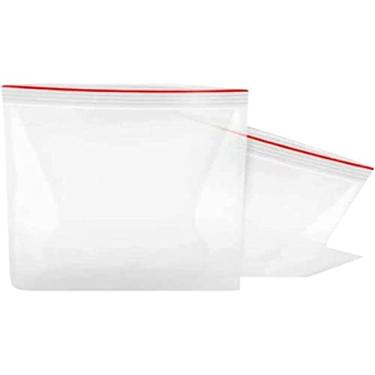 Imagem de Saco Zip, Grespan, Transparente, Nº 1, 5x7 cm, Pacote com 100