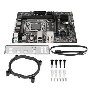 Imagem de Mining Mainboard, Computer Motherboard2 Channel DDR3 LAN 4 SATA2.0 M.2NVME PCIE1X 6 USB2.0 PCIE16X Suporta Processador LGA1356