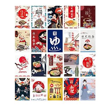 Imagem de Baoblaze japonês Porta Pendurado s s de Poliéster de Sushi Decoração Tapeçaria, Tipo 1