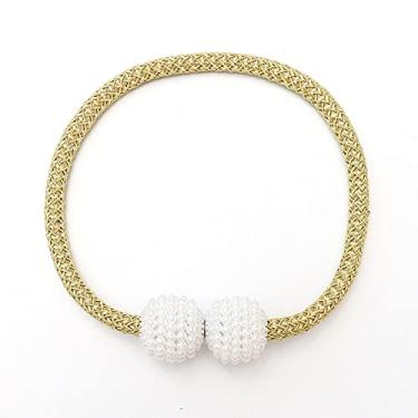 Imagem de Correia de cortina sem montagem de cortina perfurada tira magnética fivela de cortina prendedores de cortina suportes de cortina, T5,1 Pçs