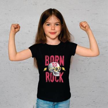 Imagem de Camiseta Infantil Born To Rock - Little Rock