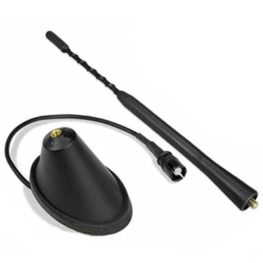 Imagem de 9 x antena de plástico para teto de carro Whip AM/FM + base para VW