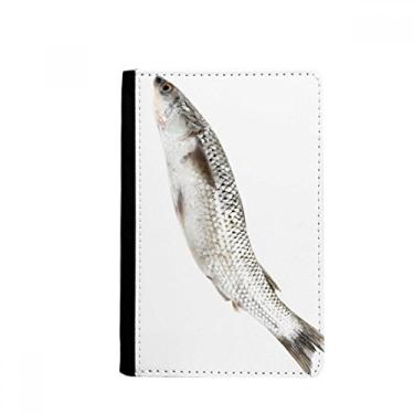 Imagem de Porta-passaporte Ocean Fish Fresh White Notebook Capa Carteira Burse Carteira Cartão, Multicolor