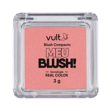 Imagem de Blush Compacto Vult Meu Blush Cor Rosa Perolado 3G