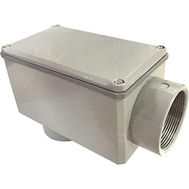 Imagem de Condulete fixo 3/4'' tipo ''LB'' - com tampa/rosca NPT/com pintura eletrostática a pó Tramontina 5610304