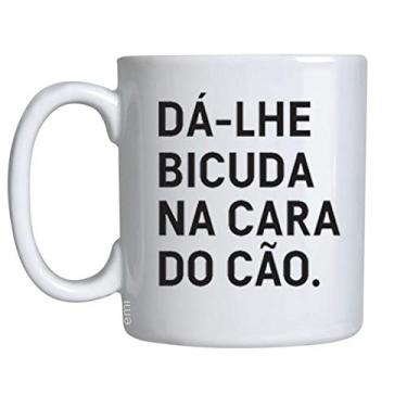 Imagem de Genérico Caneca de Porcelana 300ml Cilíndrica Reutilizável para Casa com Imagem de Cachorro no Microondas