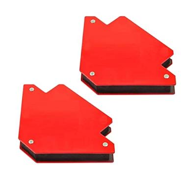 Imagem de Kit 2 Esquadros Magnéticos para Solda 11Kg 25LB Charbs