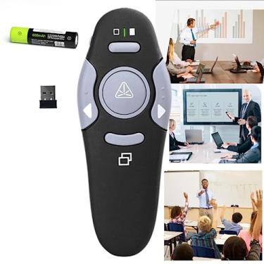 Imagem de Apresentador Slider Apontador Laser PowerPoint Controle Sem Fio spotlight Vm