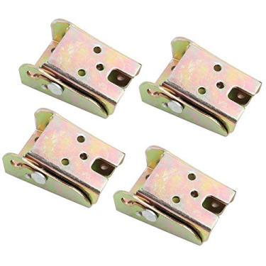 Imagem de QANYEGN Pé Dobrável De Cama De 4 Peças, Pé De Sofá De Aço Laminado A Quente, Acessórios Para Móveis De 2,3 Mm, Pernas De Mesa Dobráveis para Reparos Domésticos.