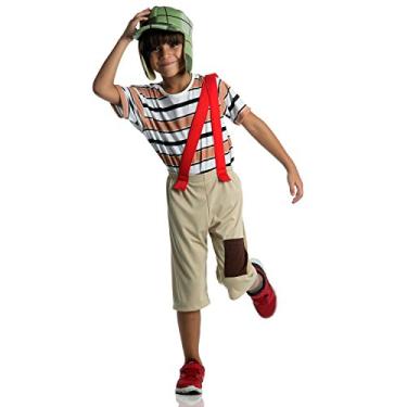 Imagem de Sulamericana Fantasias Galinha Pintadinha Mini Faces Luxo, M 6-8 ANOS, Bege, Branco, Preto, Verde