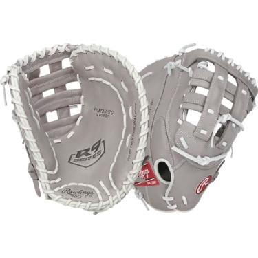 Imagem de Rawlings Luva de softbol de primeira base da série R9, Mod Pro H Web, 31,7 cm, arremesso para a mão esquerda