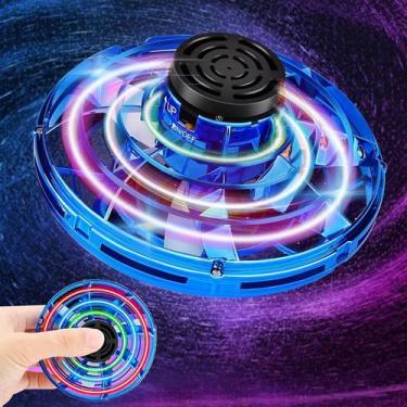 Spinner Peão Voador Led Drone Ufo Brinquedo Boomerang Fidget em Promoção na  Americanas