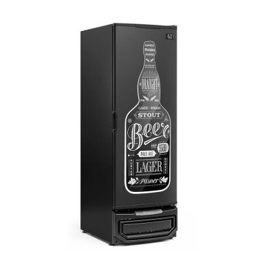Imagem de Refrigerador Vertical Cervejeira 570l Gcb-57 PR 127v Gelopar Preto