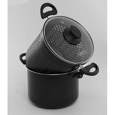 Imagem de Espagueteira Antiaderente Com Asa 20cm Criativa - Nigro (Cód.5225)