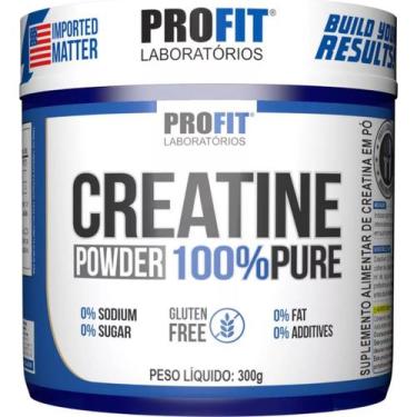 Imagem de Creatine Powder 100% Pure Pote De 300G Profit Laboratórios