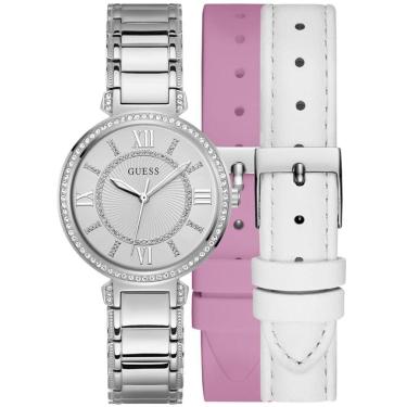 Imagem de Relógio GUESS troca pulseira prata GW0588L2