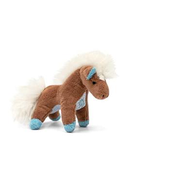 Imagem de Oscar Newman Brinquedos pequenos de animais Pipsqueak da fazenda de cavalos para cães, 18 cm de comprimento, azul