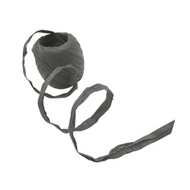 Imagem de Raffia Paper Ribbon 21 Colors 20m Decorating Flowers Gifts Wrapping Crafts Scrapbooking Card Making DIY Decoration Paper Twine Cake Package Accessories - redcoding/1679 (Color : Gray)
