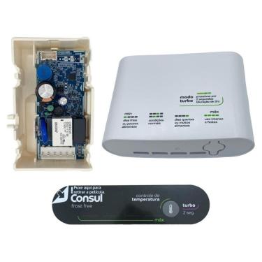Imagem de Placa Controle E Console Bivolt Geladeira Consul Crm42 Crm43