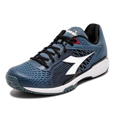 Imagem de Diadora Tênis masculino Speed Competition 7+ All Ground, Vista para o oceano/branco/preto, 7.5