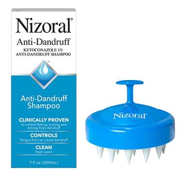 Imagem de Nizoral Anti-Dandruff Shampoo 7oz + Nizoral Scalp Massager Bundle