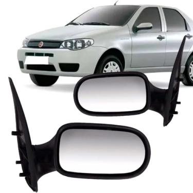 Imagem de Par Retrovisor Palio Siena Weekend 2004/2007 4 Portas LD LE