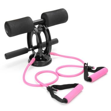 Imagem de Barras ajustáveis para sentar no centro abdominal, treino, suporte de tornozelo, cintos de tensão, treinamento muscular, academia, modelar o corpo, barra de construção