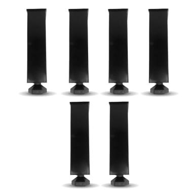 Imagem de Pés para Móveis com Regulagem 6 peças Pezinho de Armário balcão Pia de cozinha