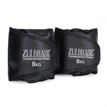 Imagem de Caneleira 8kg Peso Musculação Kit Funcional Completo O Par - Tornozeleira Academia, Caneleira Academia, Caneleira Musculação, Treino Pernas