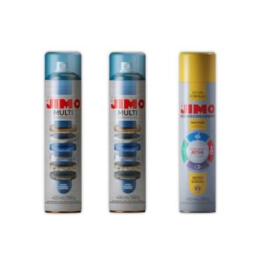 Imagem de Kit 2 Jimo Multi Superfícies 400ml + 1 Jimo Desengordurante Multiuso 400ml