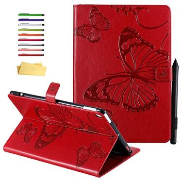 Imagem de UUcovers Capa para iPad 9ª/8ª/7ª geração 10,2 polegadas 2021/2020/2019, iPad Air 3ª geração 10,5 polegadas 2019 e iPad Pro 10,5 com suporte/porta-lápis [despertar/hibernar automaticamente] Capa de