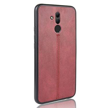 Imagem de Capa para celular Huawei Mate 20 Lite Capa protetora robusta 360° protege seu telefone capa de couro liso para Huawei Mate 20 Lite